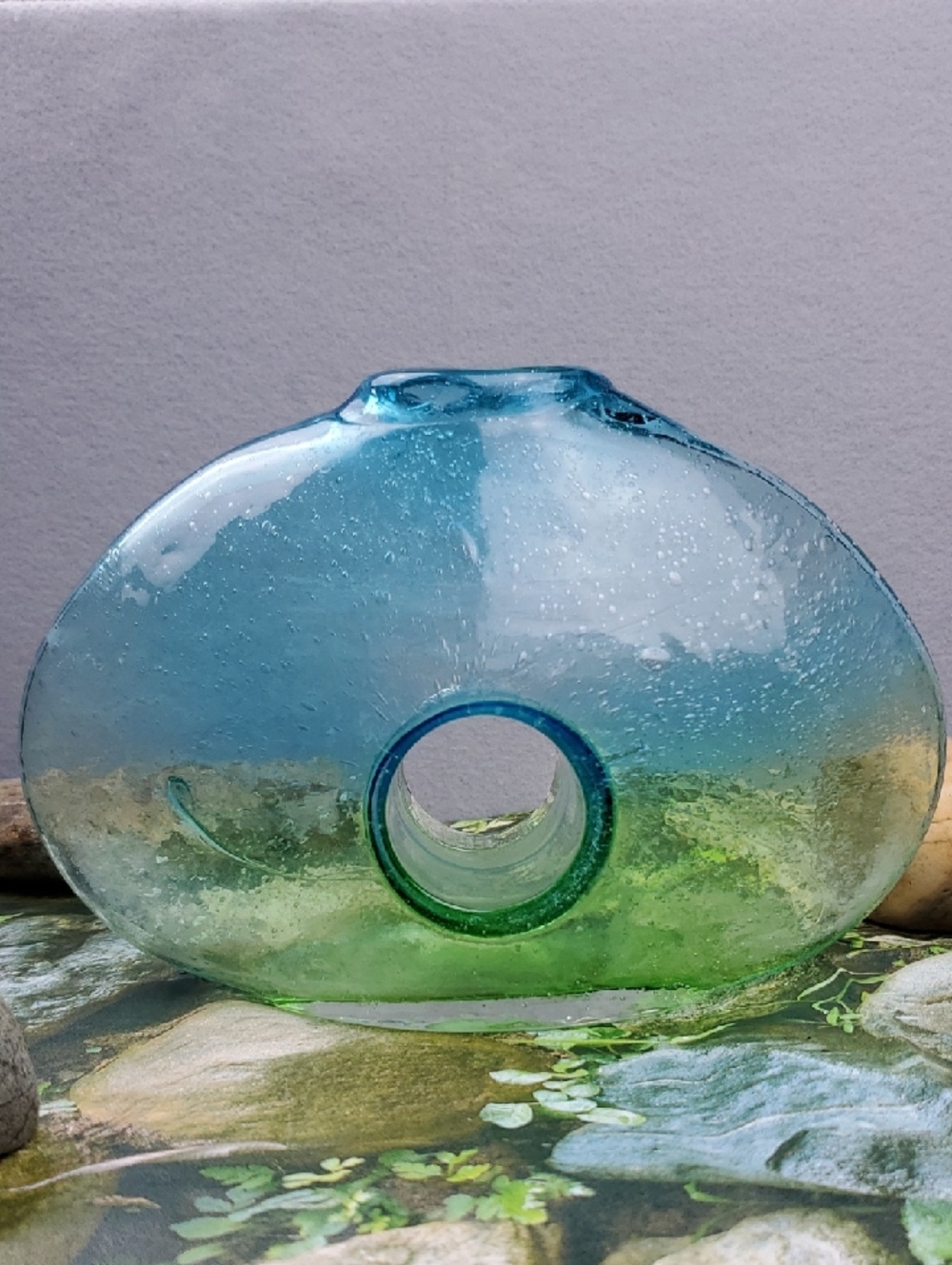 Vntg. Margie's California Water Garden Vase -  ART